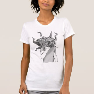 Jules Verne - 20 000 Ligen unter dem Meer - Buch T-Shirt