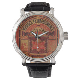 Jules Verne Außergewöhnliche Reisen Antikes Buch Armbanduhr