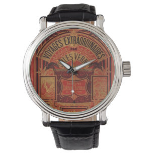 Jules Verne Außergewöhnliche Reisen Antiquitäte Armbanduhr
