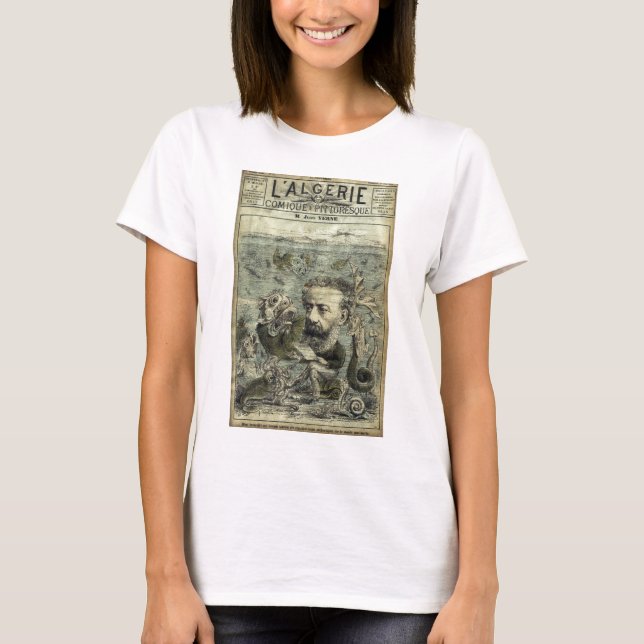 Jules Verne T-Shirt (Vorderseite)