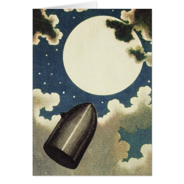 Jules Verne von der Erde zum Mond (1865) (Vorne)