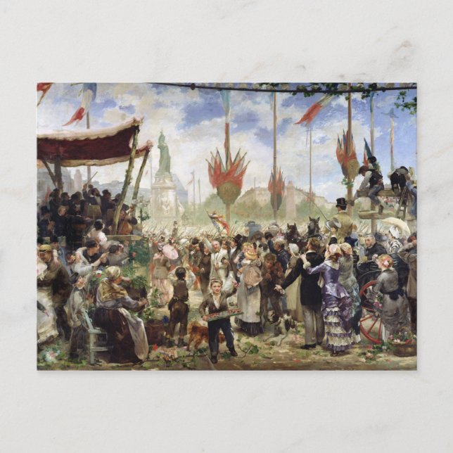 Juli 1880, 1882 postkarte (Vorderseite)