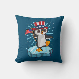 Juli 2021 Pinguin Kissen