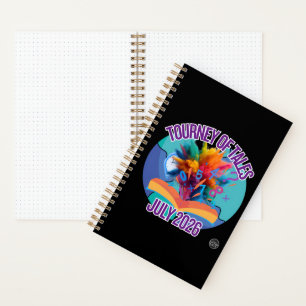 Juli 2026 Tourney of Tales offizielles Bullet Jour Notizbuch