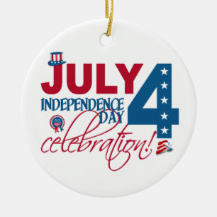 JULI 4 Celebration Ornament - anpassen!