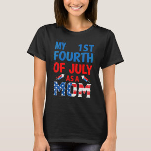 Juli als Mama 4. Juli für N T-Shirt