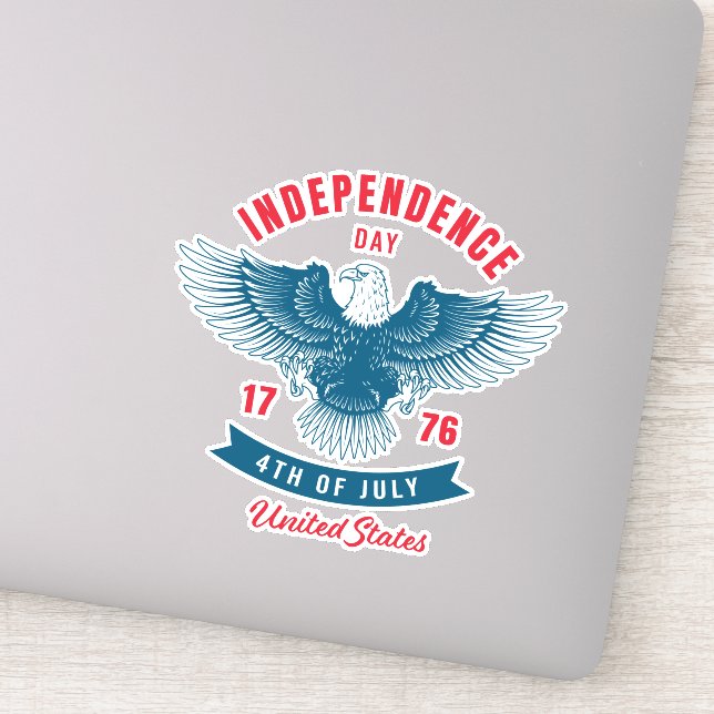 Juli Aufkleber (Detail)