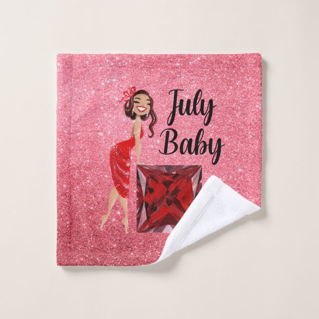 Juli-Baby Waschlappen (Waschlappen)