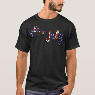 Juli. Celebration. USA. T-Shirt