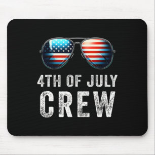Juli Crew passt FamilienOutfits Männer Frauen Kind Mousepad