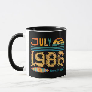 Juli Geburtstag Benutzerdefiniertes Jahr Tasse