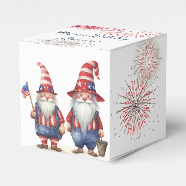Juli Gnomes Geschenkschachtel (Vorderseite)
