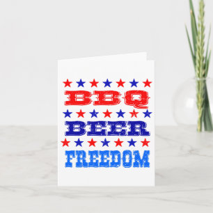 Juli Grillen Beer Freedom Shirt America Stolz Amer Karte