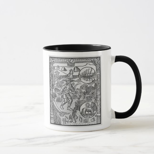 Juli, Heuernte, Krebs Tasse (Rechts)