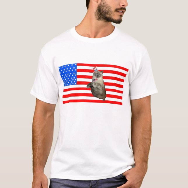 Juli Katze T-Shirt (Vorderseite)