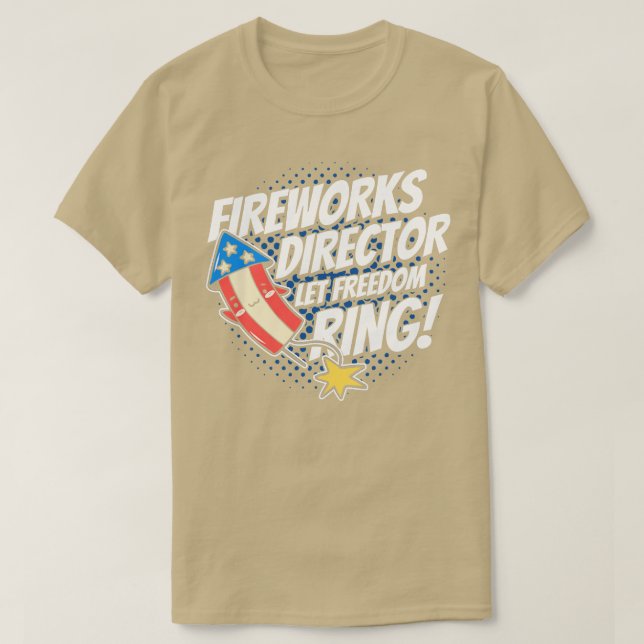 Juli Lasse Feuerwerksdirektor Freiheitsring 4 T-Shirt (Design vorne)