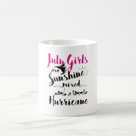 Juli-Mädchen-Tassen-Geschenke für sie Kaffeetasse