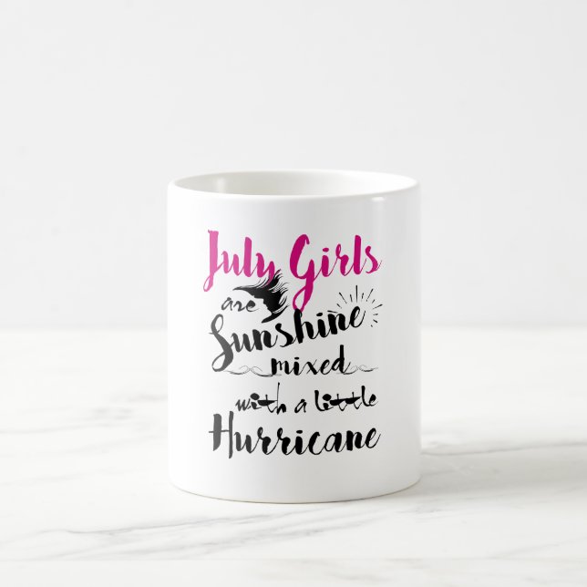 Juli-Mädchen-Tassen-Geschenke für sie Kaffeetasse (Mittel)