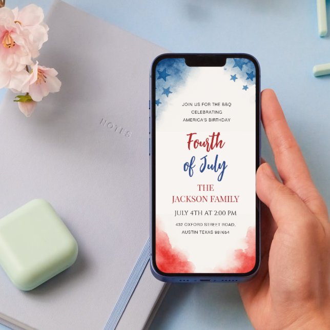 Juli Minimalistische Einladung zum digitalen Downl (Von Creator hochgeladen)