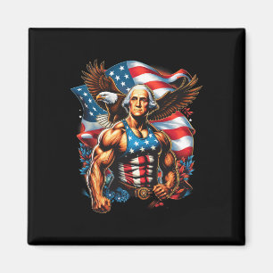 Juli Patriotic Funny George Washington Juli Magnet