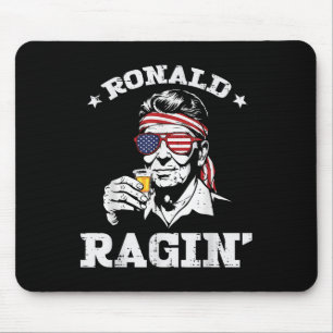 Juli Ronald Ragin Funny July Viertes Party Mousepad