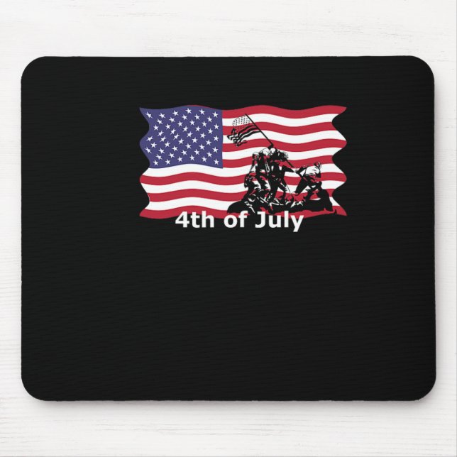 Juli T Shirts Iwo Jima Mousepad (Vorne)