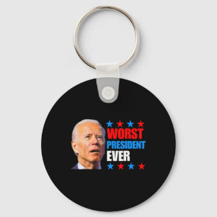 Juli Trump 2024 Wahl Worst President Ever Joe Schlüsselanhänger
