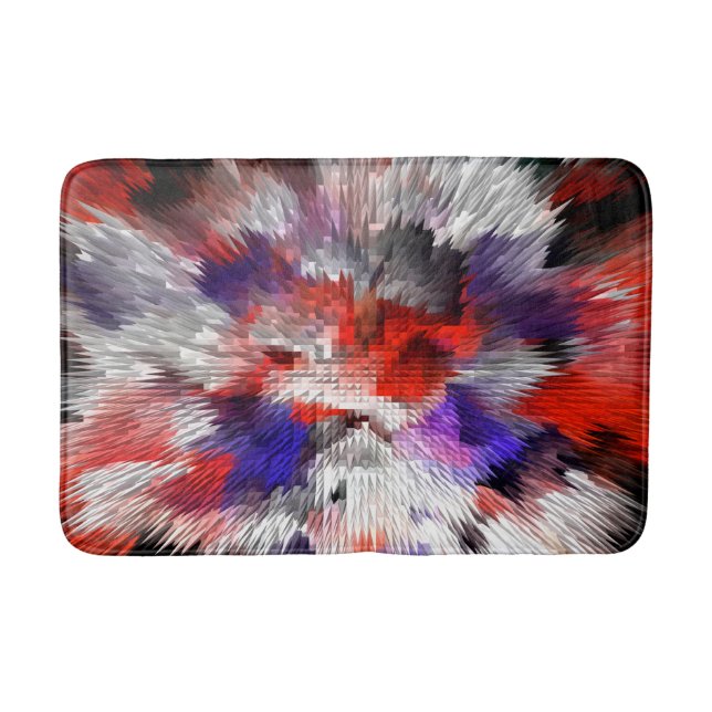 Juli USA Feier...... Badematte (Vorderseite)