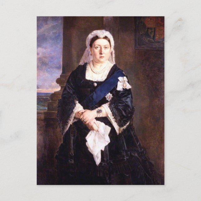 Julia Abercromby Queen Victoria Postkarte (Vorderseite)