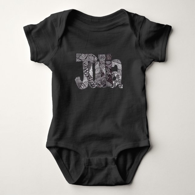 Julia Baby Bodysuit Strampler (Vorderseite)