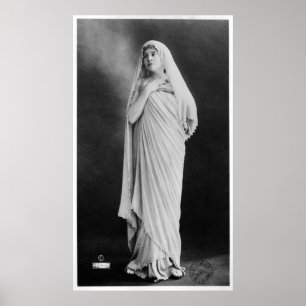 Julia Bartet "im Antigone" durch Sophocles Poster