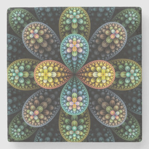 "Julia-Blasen-" Stein-Untersetzer Steinuntersetzer