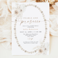 JULIA Boho Floral Pearls & Prosecco Brautparty