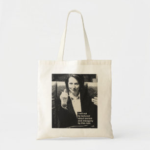 Julia Gillard Famous Speech Vintag Art Tragetasche