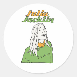 Julia Jacklin Runder Aufkleber