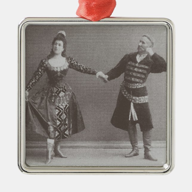 Julia und Felix Kschessinsky im mazu Silbernes Ornament (Vorne)