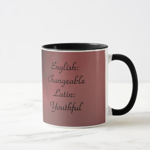 Juliabedeutungs-und -namen-Ursprungs-Tasse Tasse