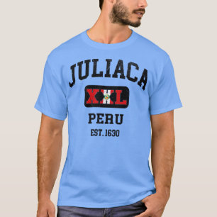Juliaca Peru XXL Athletic Design T-Shirt