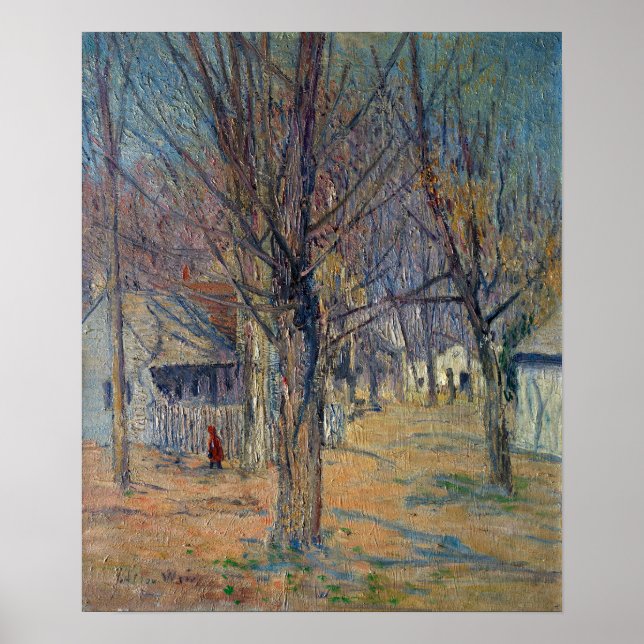 Julian Alden Weir Connecticut Village Poster (Vorne)