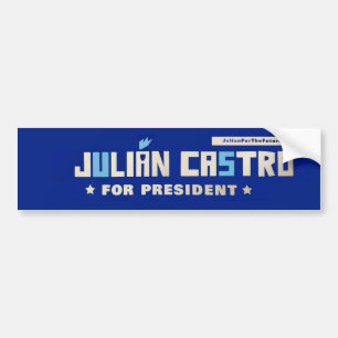 Julianischer Castro für Präsidenten Autoaufkleber