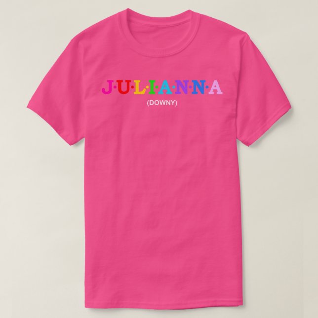 Julianna Downy T-Shirt (Design vorne)