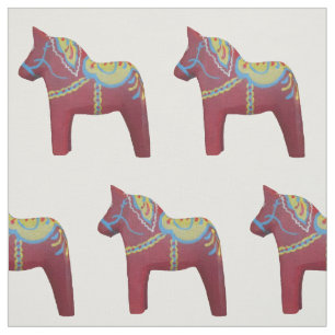 Julias Dala Horse Fabric Stoff