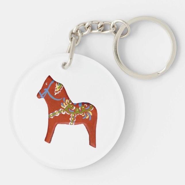 Julias Dala Horse Schlüsselanhänger (Rückseite)