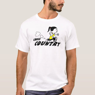 Julie-Cross Country-Betrieb T-Shirt