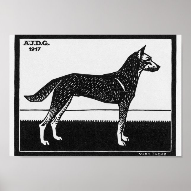 Julie de Graag Dog Poster (Vorne)