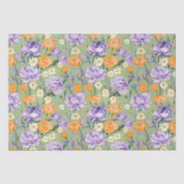 Julie Floral Seidenpapier