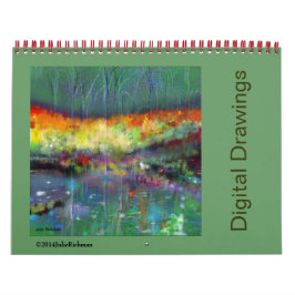Julie Richman Digital Drawing Calendar Kalender