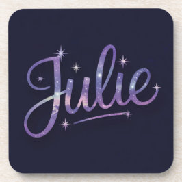 Julie Starry Glitzern Untersetzer Set
