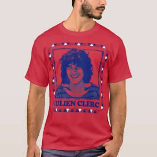 Julien Clerc Retro Design T-Shirt