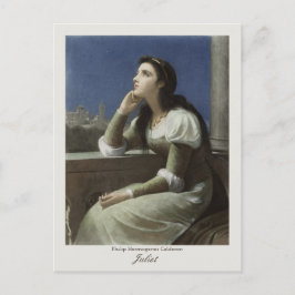 Juliet auf dem Balkon CC0173 Philip H Calderon Postkarte